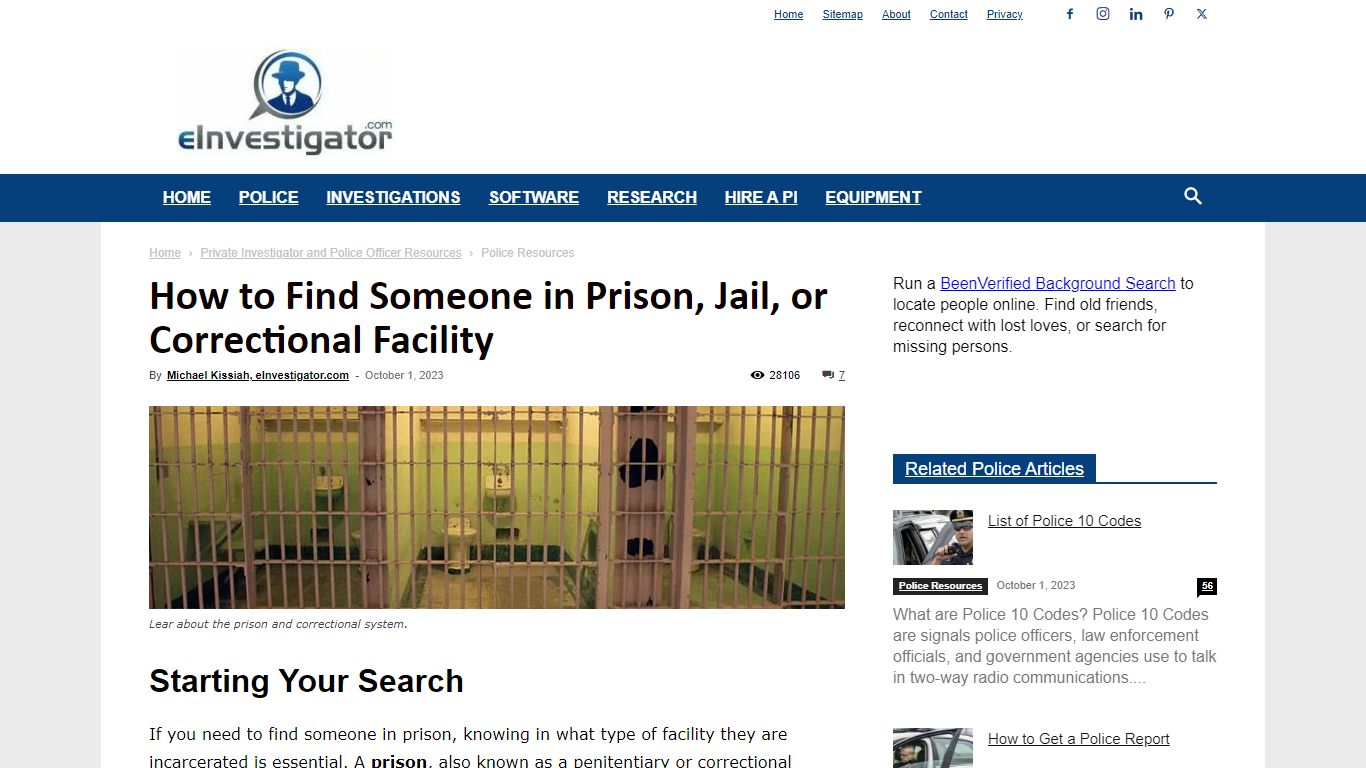 How to Find Someone in Prison, Jail, or Correctional Facility